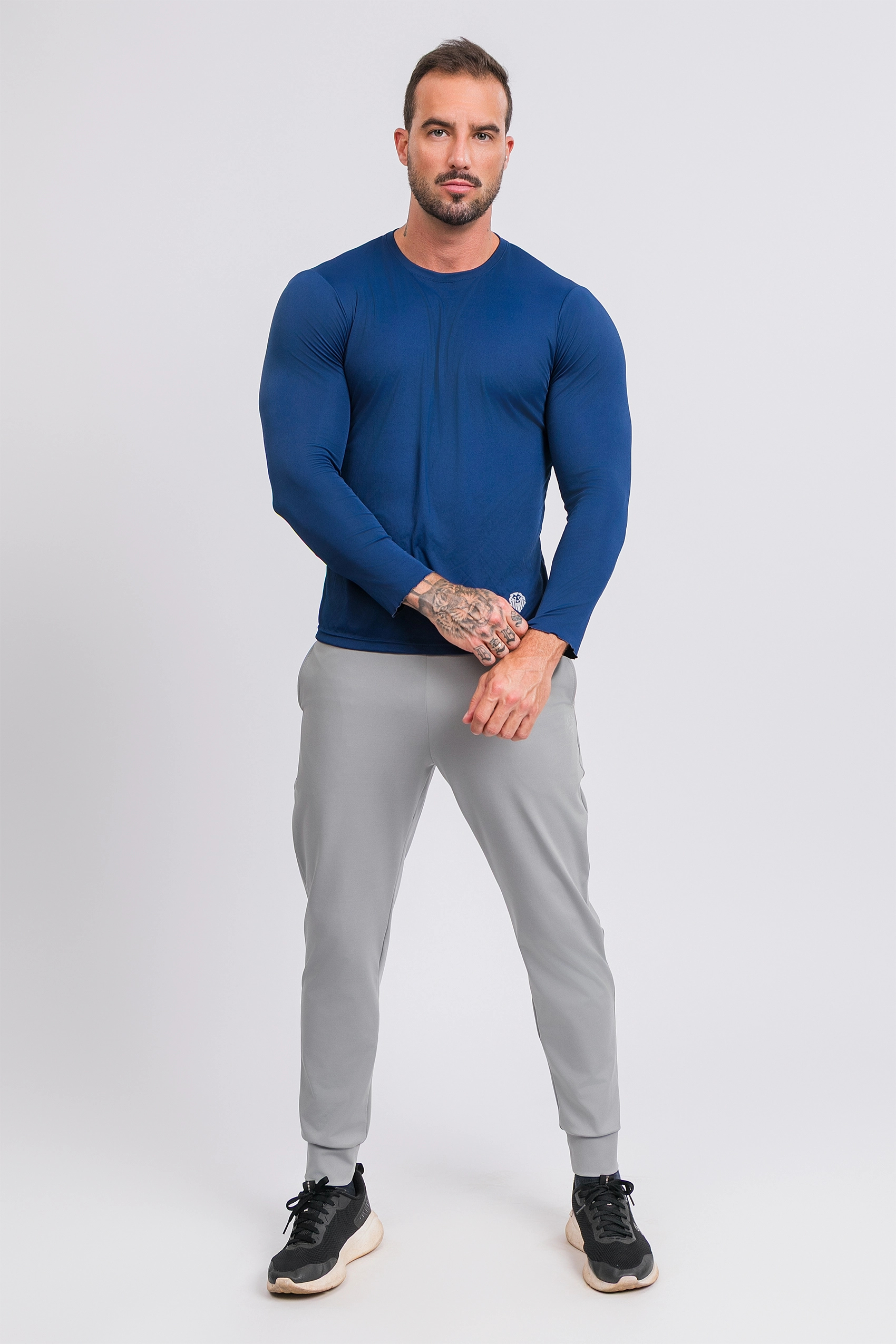 Calça Athleisure Tecido Malha High High Performance