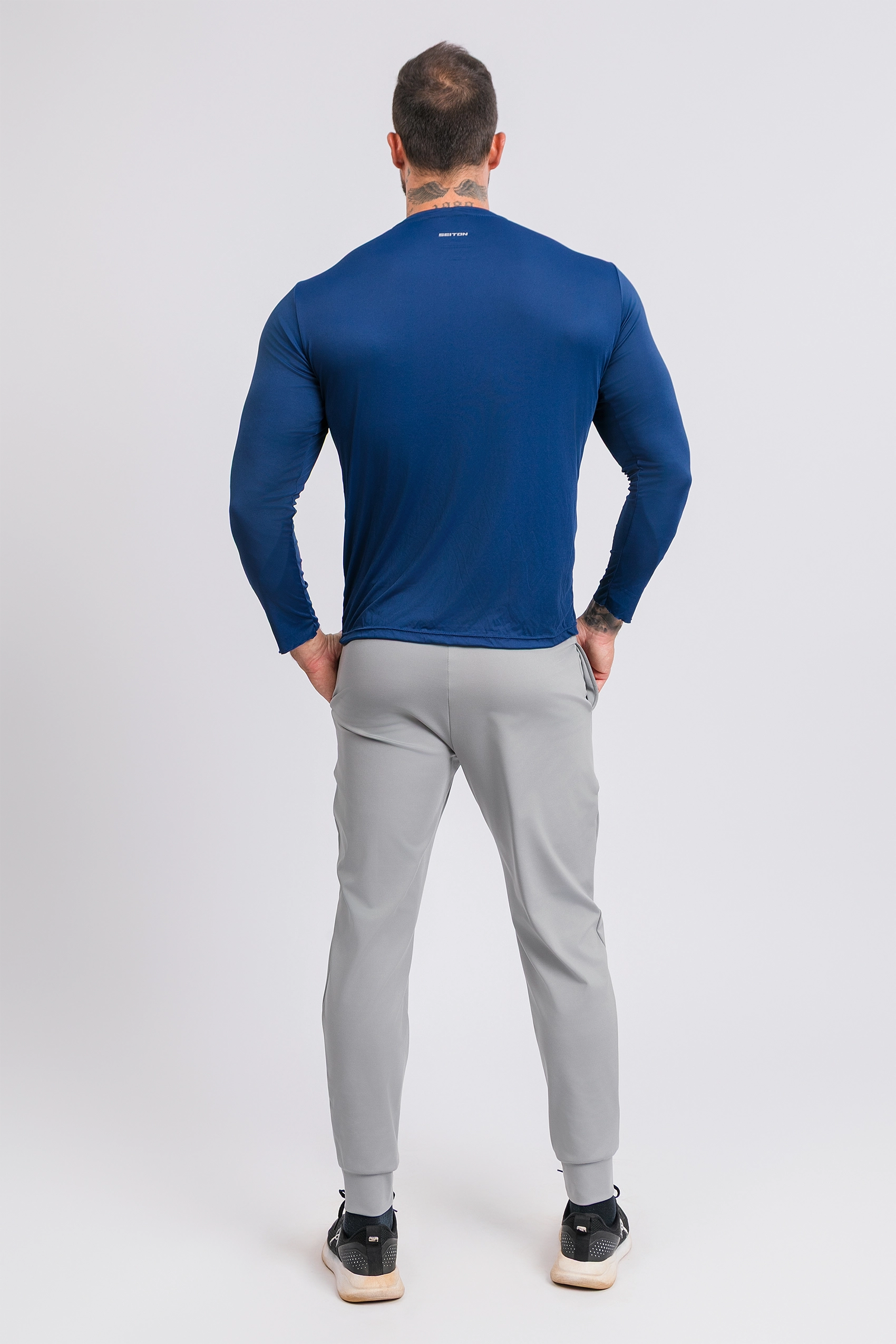 Calça Athleisure Tecido Malha High High Performance