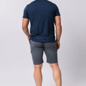 Camiseta Gola V Casual Tecido Modal Smart High