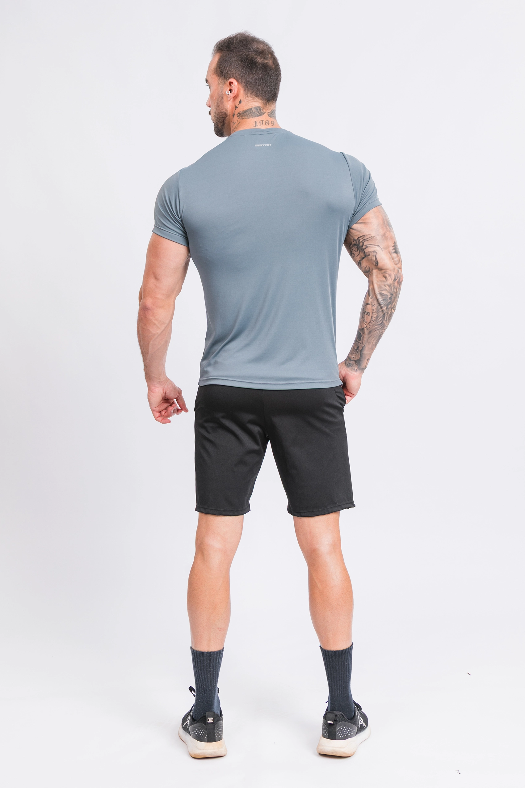 Camiseta Manga Curta Active Tecido Micro Delfos