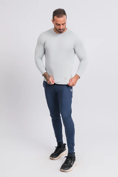 Camiseta Manga Longa Active Tecido Micro Delfos