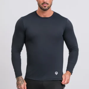 Camiseta Manga Longa Active Tecido Micro Delfos