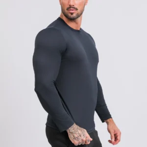 Camiseta Manga Longa Active Tecido Micro Delfos