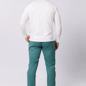 Camiseta Manga Longa Casual Tecido Modal Smart High