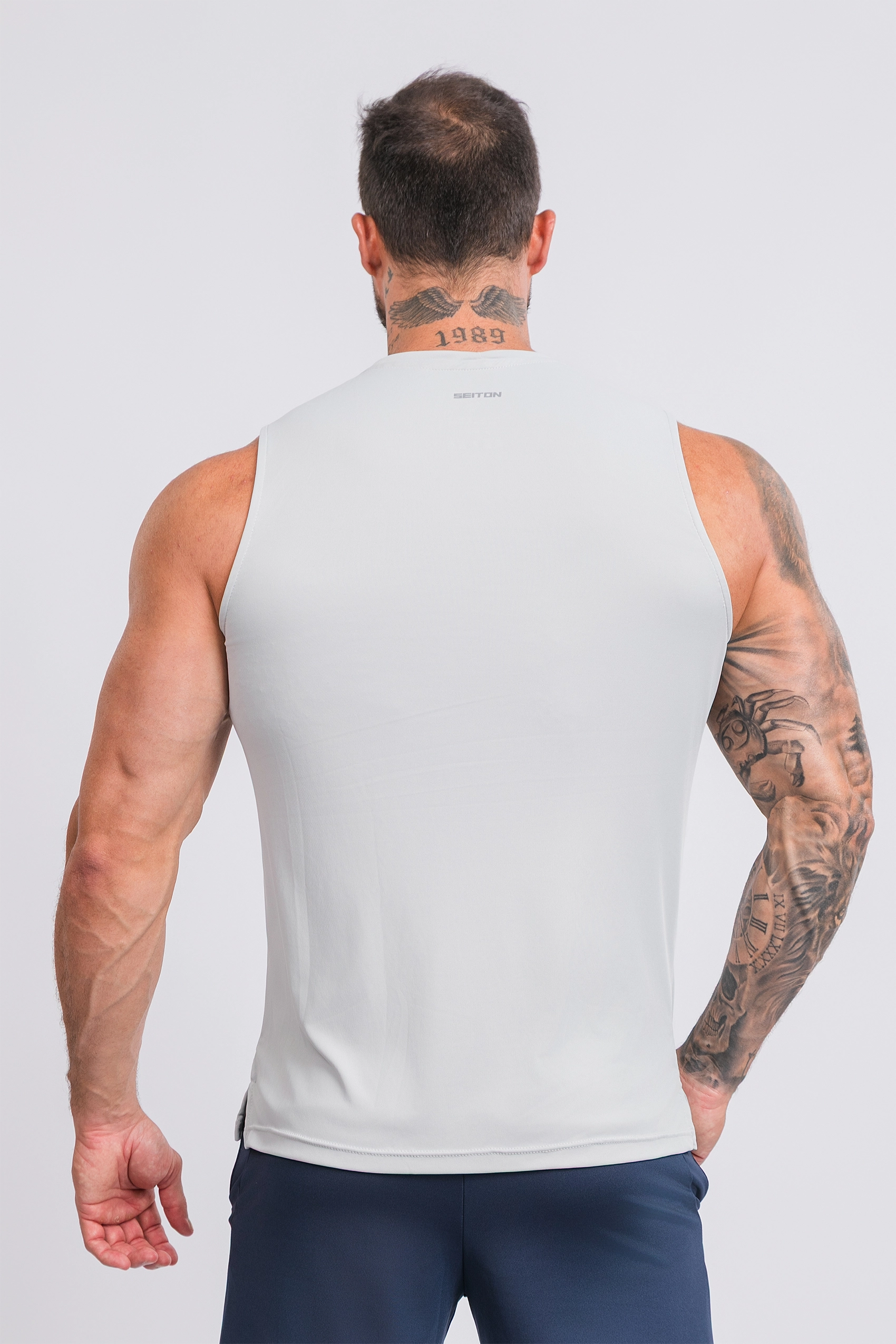Camiseta Regata Active Tecido Micro Delfos