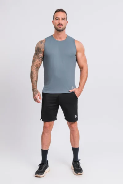 Camiseta Regata Active Tecido Micro Delfos