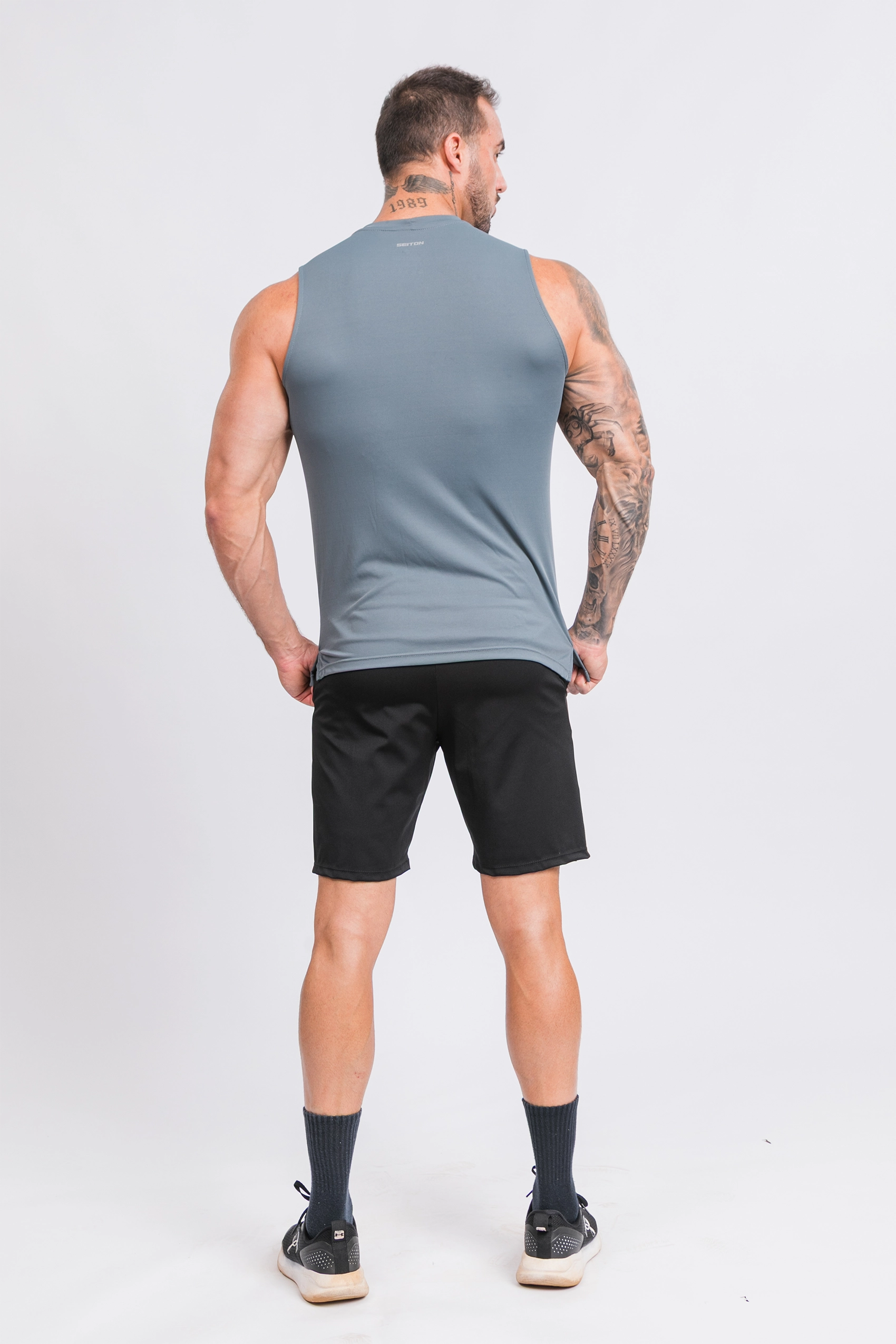 Camiseta Regata Active Tecido Micro Delfos