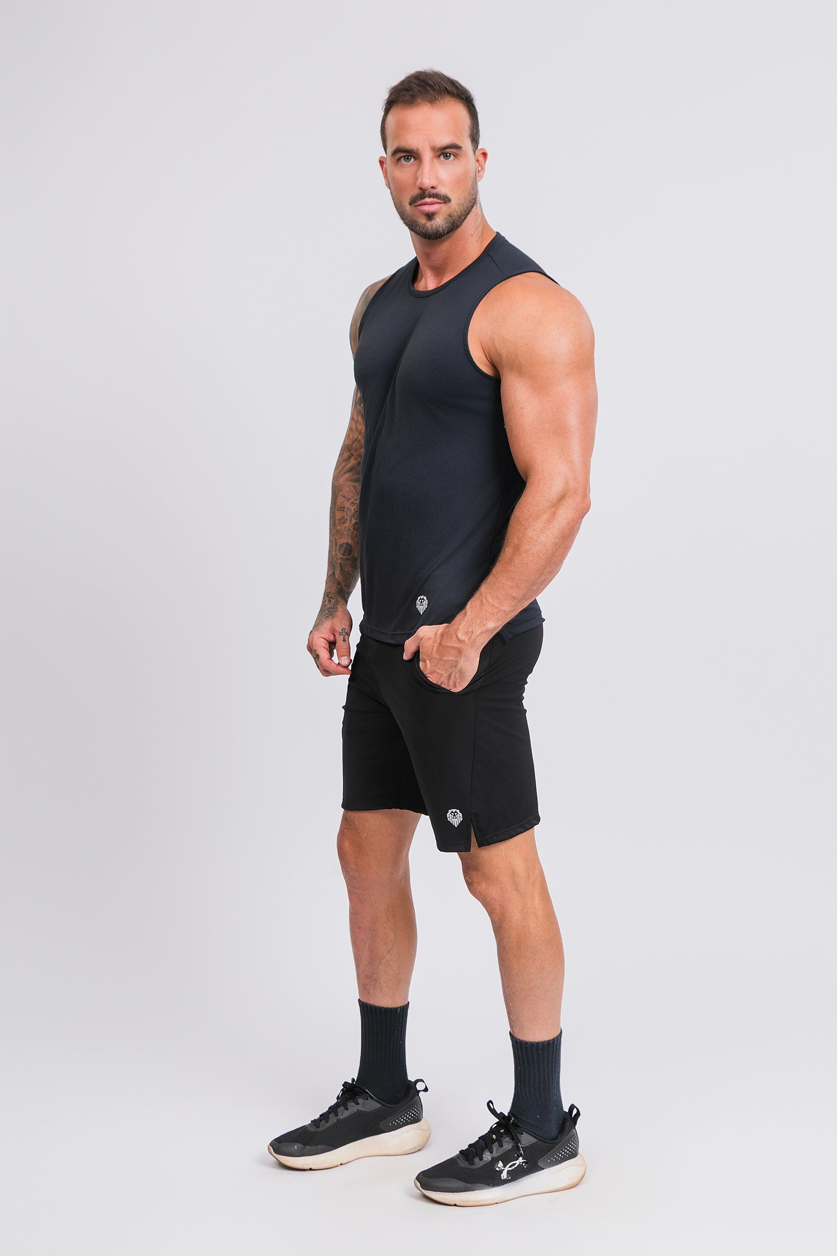 Camiseta Regata Active Tecido Micro Delfos