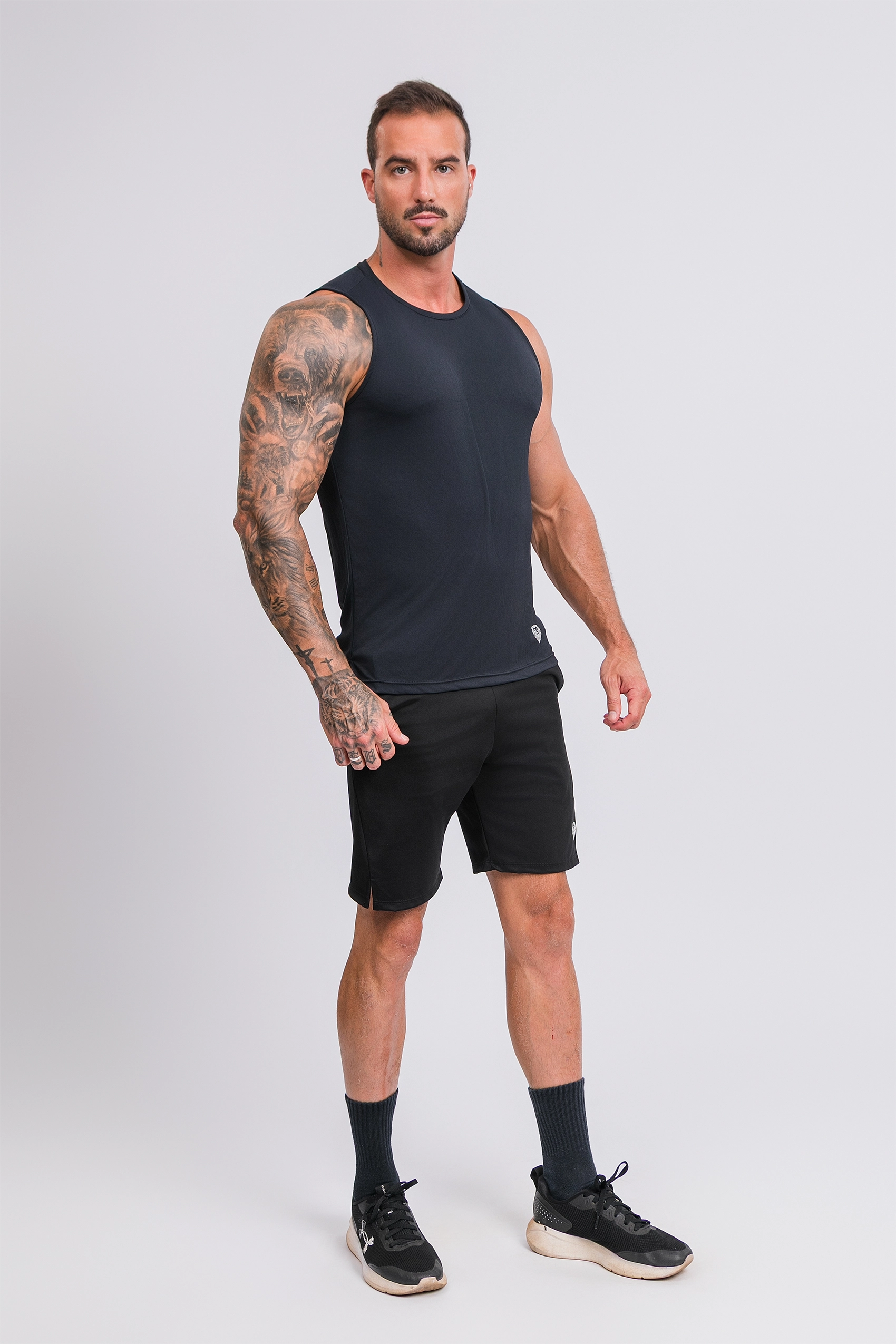 Camiseta Regata Active Tecido Micro Delfos